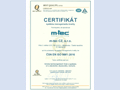 Certifikát ČSN EN ISO 9001:2016, ISO 9001:2015